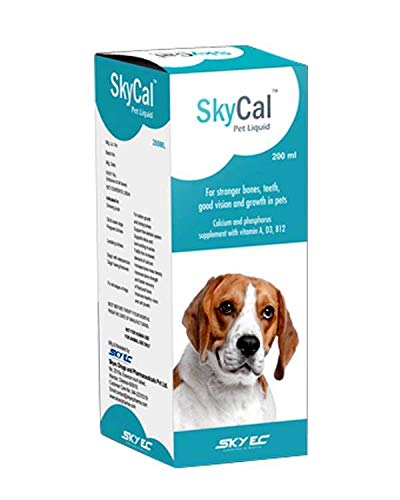 SkyCal Pet Liquid – Calcium & Vitamin Supplement for Dogs & Cats