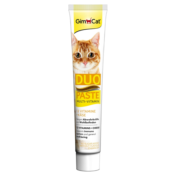 GimCat Duo Paste Multi-Vitamin and Cheese Paste for Cats, 50g Ingredients