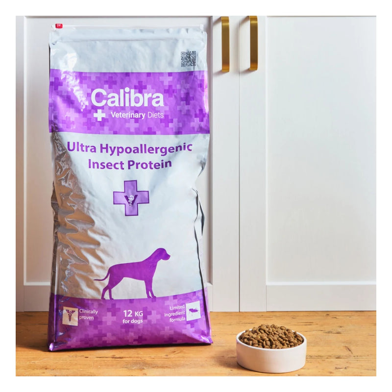 Calibra Veterinary Diet Ultra-Hypoallergenic Insect Dry Dog Food 2kg - Image 2