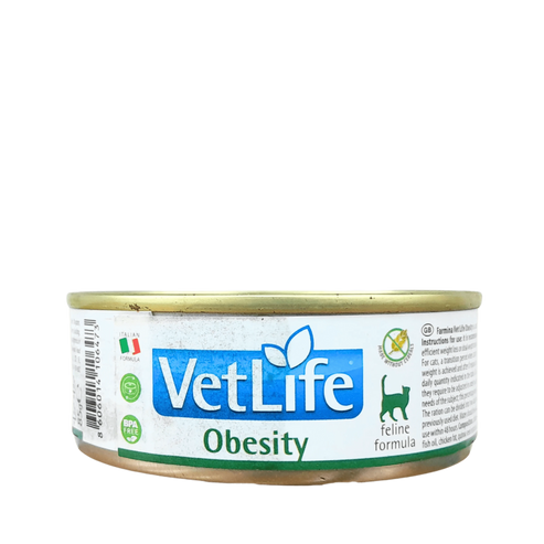 Farmina Vet Life Cat Obesity, 85g Wet Cat Food Ingredients