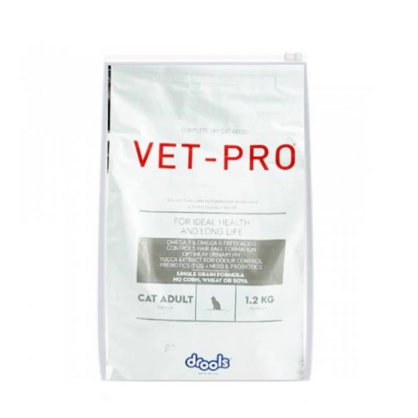 Vet Pro Adult Cat Dry Food - 1.2 kg Ingredients