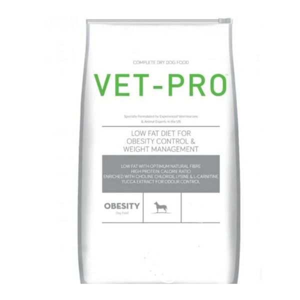 Vet Pro Obesity Adult Dog Food, Chicken Flavor- 3 Kg Ingredients