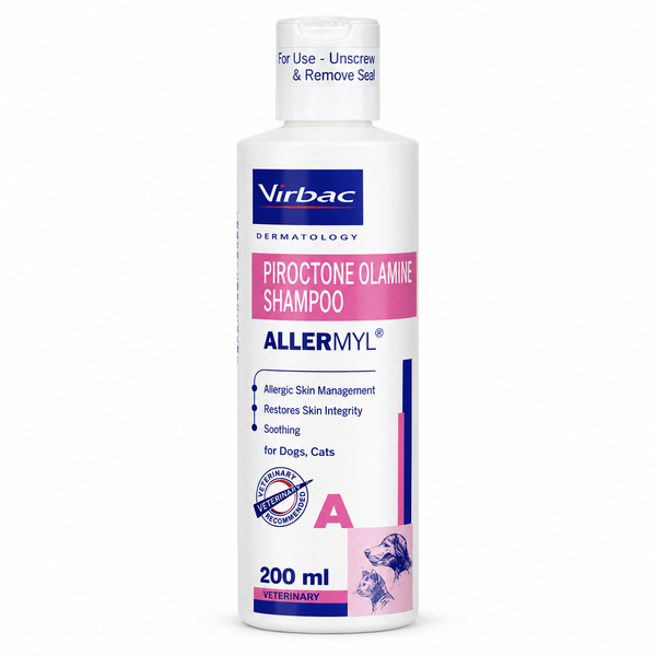 Virbac Allermyl Dog & Cat Shampoo for Skin Allergy Ingredients