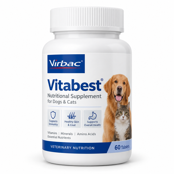 Virbac Vitabest Nutritional Supplement for Dogs & Cats Ingredients