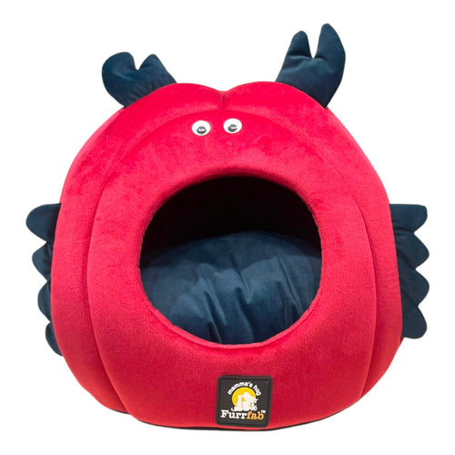 Furrfab Crab Shape Red Cat House