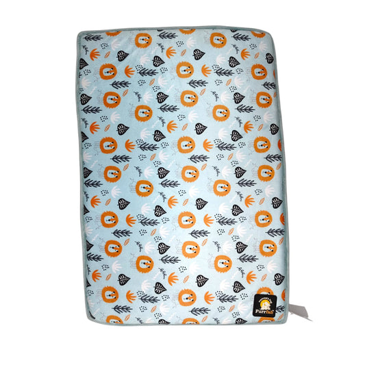Furrfab Animal Blue Print Pet Mat