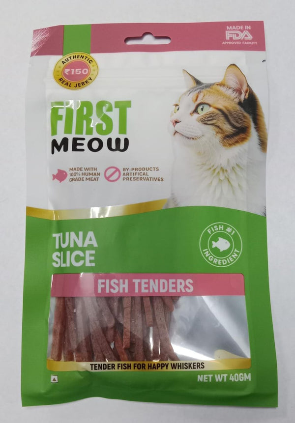 First Meow Treats For Cats Tuna Slice, 40g Ingredients