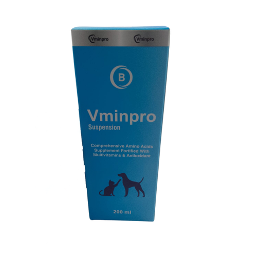 Bionex Vminpro Suspension for Dogs & Cats, 200 ml (Pack of 2)