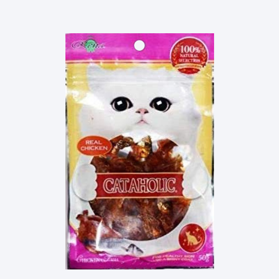 Cataholic Neko Cat Chicken & Fish Spirals, 50g