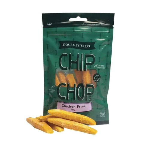 Chip Chops Chicken Fries Dog Treat, 100g Ingredients