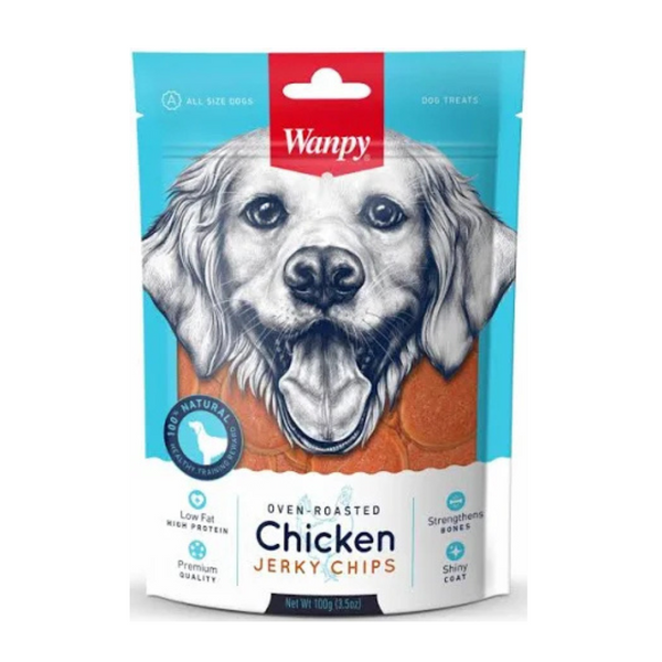 Wanpy Natural Dog Treat | Chicken Jerky Strips 100Gm (Pack of 2) Ingredients