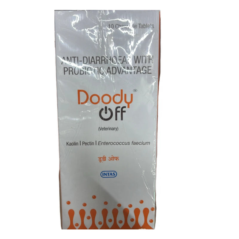 Intas Doody Off Chewable Tablets for Dogs & Cats – 10 Tablets - Image 3