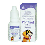 Intas Pomisol Ear Drops 15ml for Dogs & Cats Photo 2