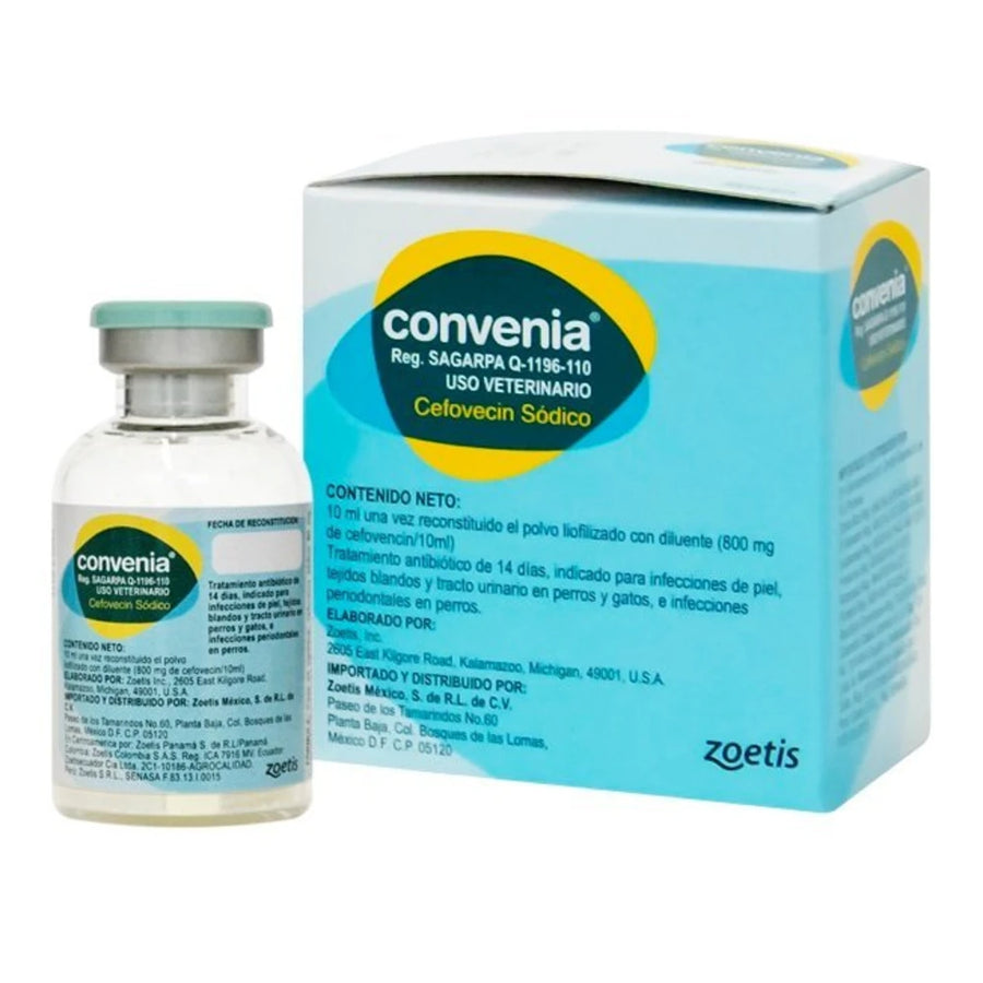 Convenia | 10 mL multiuse vial (800 mg)