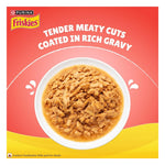 Purina Friskies Gravy-Licious Kitten Food in Chicken Flavour, Wet Kitten Food, Balanced Nutrition, Pack of 12, (70g x 12), 840g Photo 2