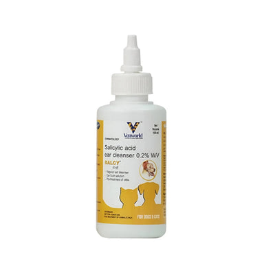 VENKYS Salcy Ear Cleanser for Dogs & Cats 100 ml