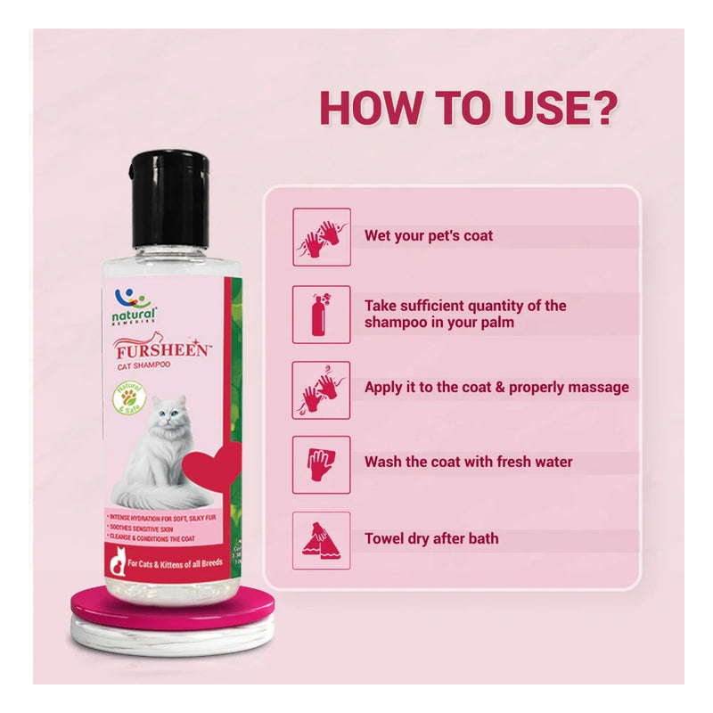 Natural Remedies Fursheen Cat Shampoo - Image 3