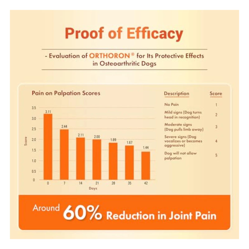 Natural Remedies Orthoron Joint Support Tablets for Dogs & Cats - Image 5