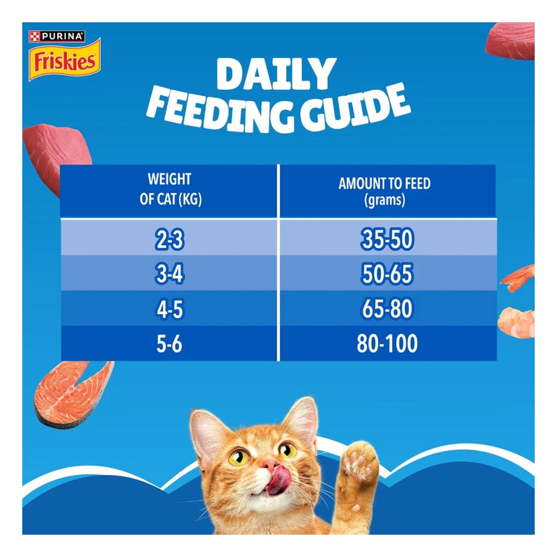 Purina Friskies Seafood Sensations Dry Cat Food 400g - Image 7