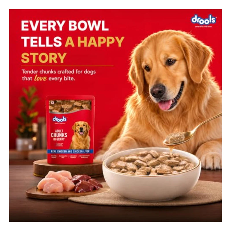 Drools Chicken Chunks Gravy Adult - Image 7