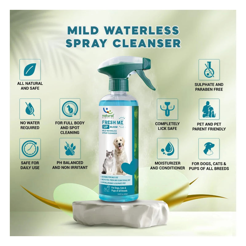 Natural Remedies Fresh Me Up Bloom Waterless Grooming Spray - Image 3