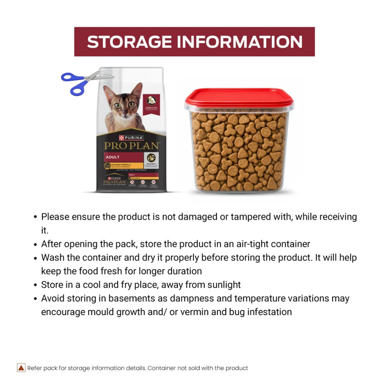 Purina Pro Plan Adult Chicken Dry Cat Food 6.6kg - Image 3