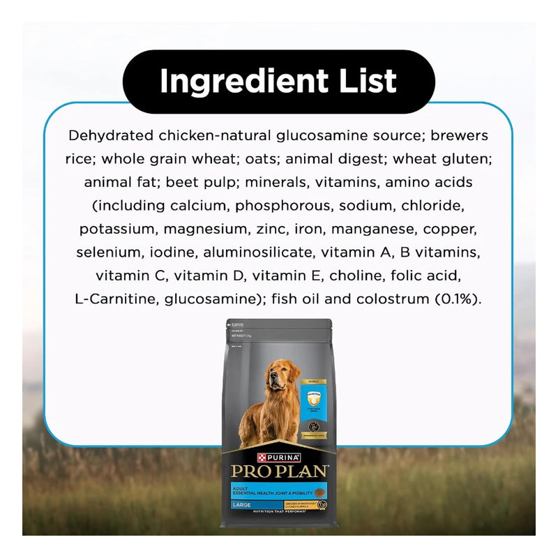 Purina Pro Plan Adult Large Breed Dry Dog Food 1kg - Image 11