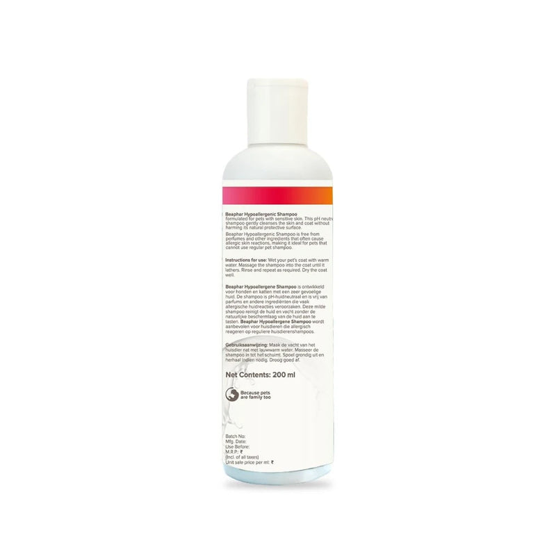 Beaphar Hypoallergenic Shampoo for Dogs & Cats 200ml - Image 2