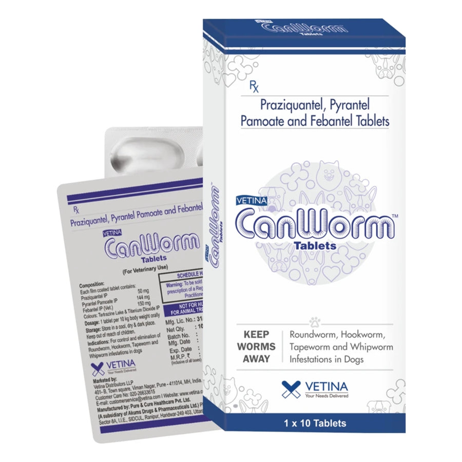 Canworm Tablets (10 tablets)