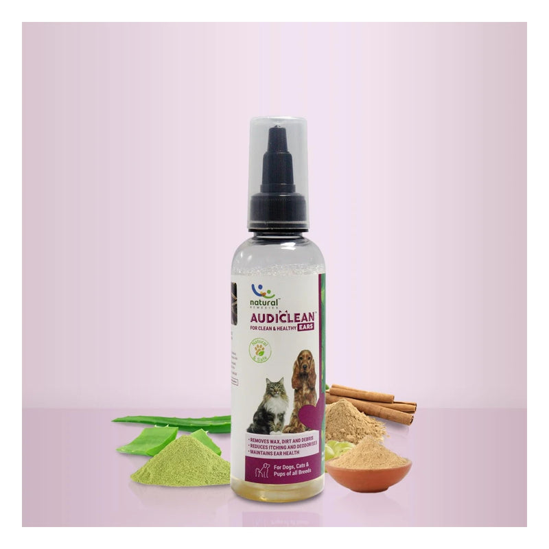 Natural Remedies Audiclean Ear Cleaner 90ml for Dogs & Cats - Image 2