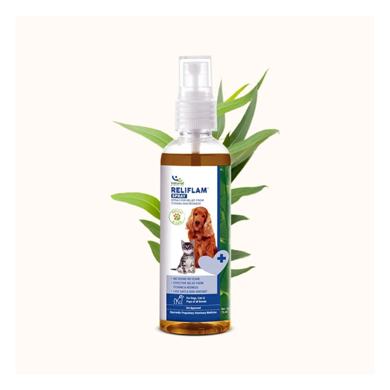 Natural Remedies Reliflam Itch Relief Spray 75ml for Dogs & Cats - Image 3