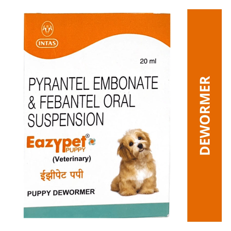 Intas Eazypet Puppy Deworming Suspension 20ml