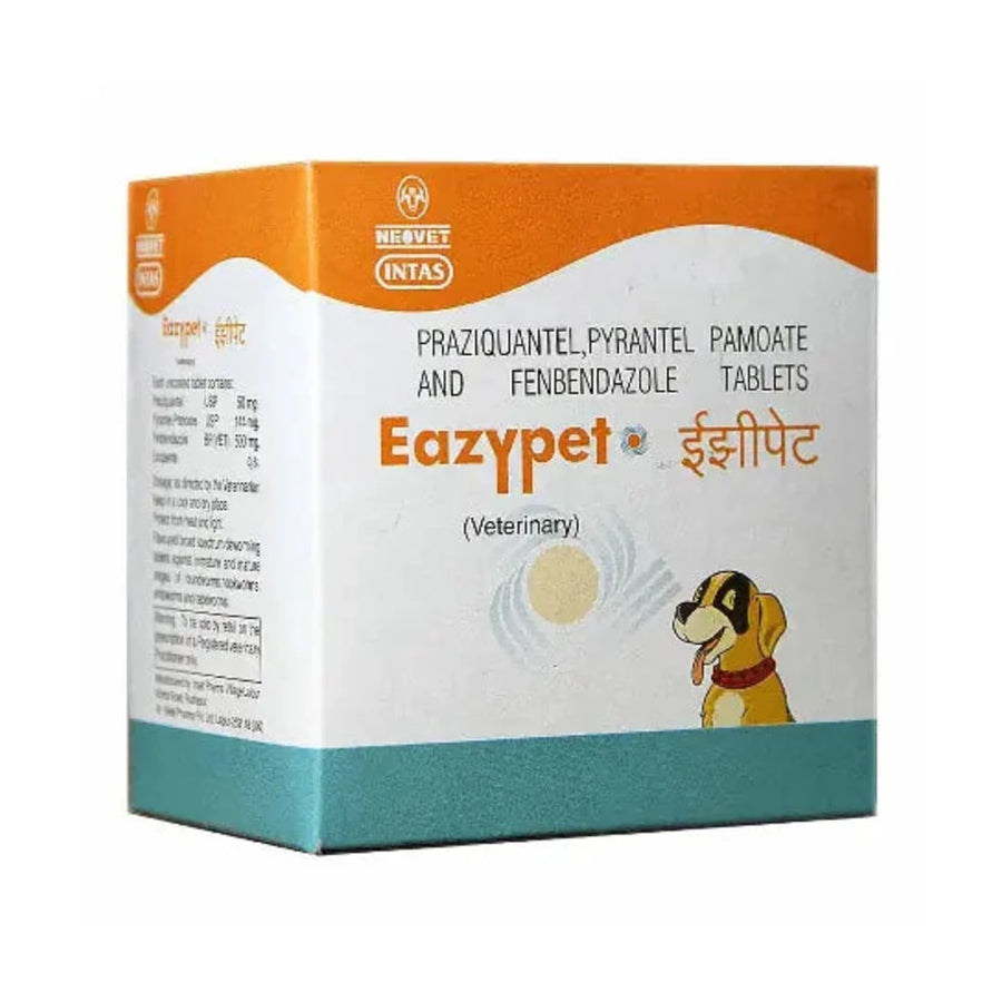 Intas Eazypet Deworming Tablets for Dogs