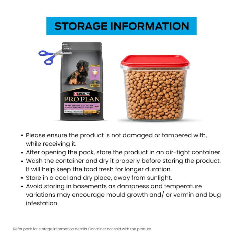 Purina Pro Plan Mother & Puppy Performance Starter Dry Dog Food 1kg - Image 3