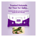 Natural Remedies Fresh Me Up Aloe Vera Pet Wipes – 80 Wipes Photo 5