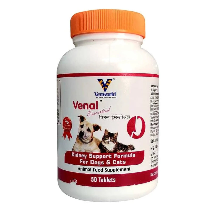 VENKYS Venal Essential Kidney Support – 50 Tablets