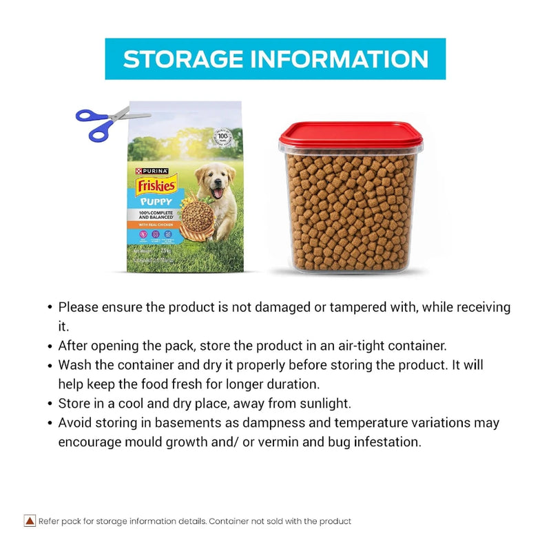 Purina Friskies Chicken & Meat Puppy Dry Dog Food 2.5kg - Image 14