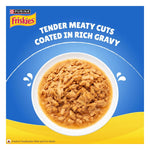 Purina Friskies Gravy-Licious Cat Food in Ocean Fish Flavour, Wet Cat Food, Balanced Nutrition, Pack of 12, (70g x 12), 840g Photo 3