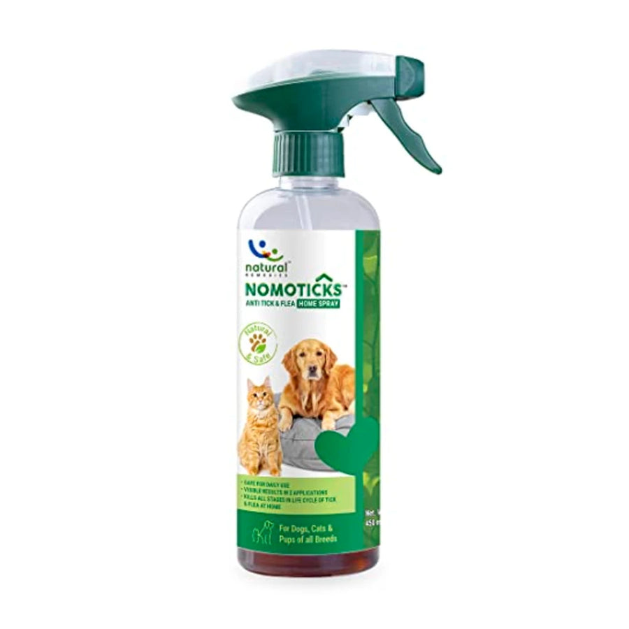 Natural Remedies Nomoticks Anti-Tick & Flea Home Spray 450ml