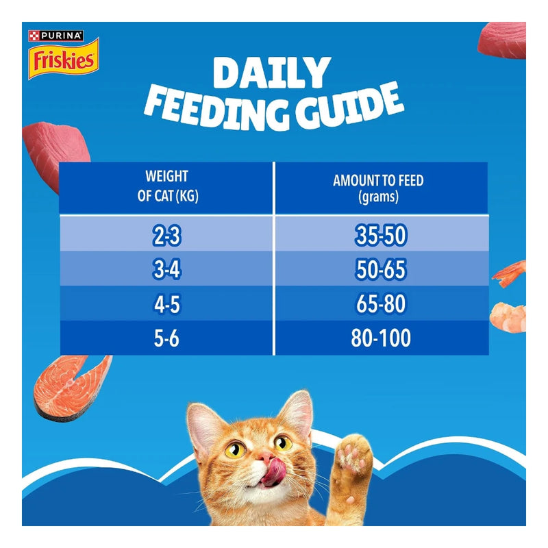 Purina Friskies Seafood Sensations Dry Cat Food 1kg - Image 11