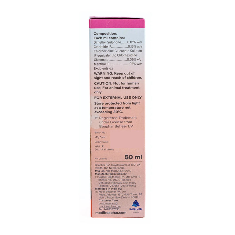 Beaphar Ear Cleaner for Dogs & Cats 50ml - Image 3