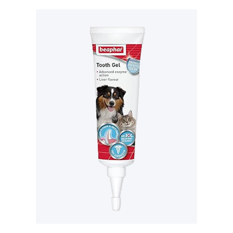 Beaphar Tooth Gel for Dogs & Cats 100g – No Brush Dental Care - Image 2