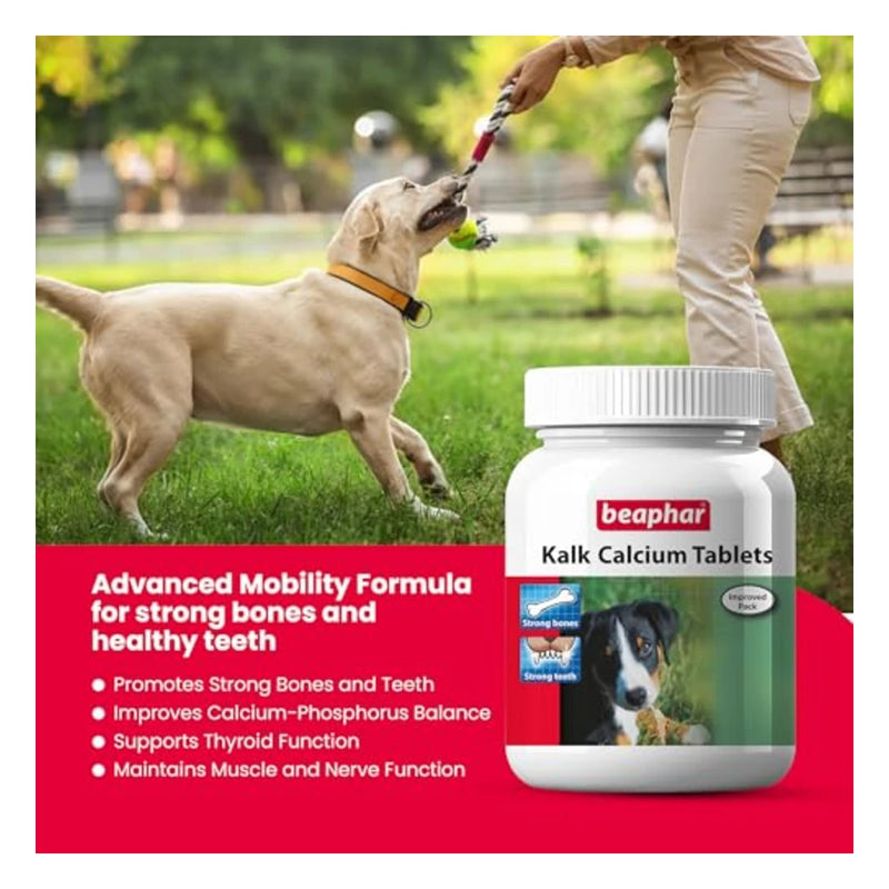 Beaphar Kalk Calcium Tablets for Dogs – 60 Tablets - Image 3
