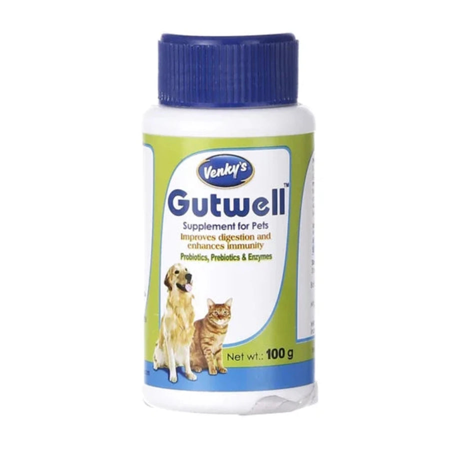 VENKYS Gutwell Pre & Probiotics Powder for Dogs & Cats