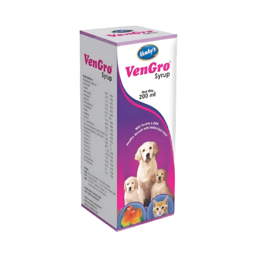 VENKYS VenGro Syrup Multivitamin Supplement 200 ml