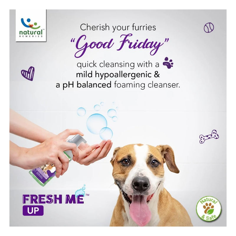Natural Remedies Fresh Me Up Waterless Shampoo for Dogs & Cats - Image 7