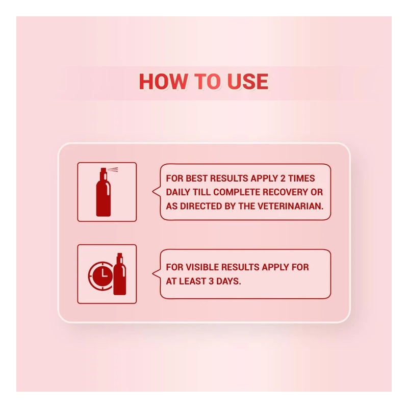 Natural Remedies Topicure Pet Wound Healing Spray 75ml - Image 2
