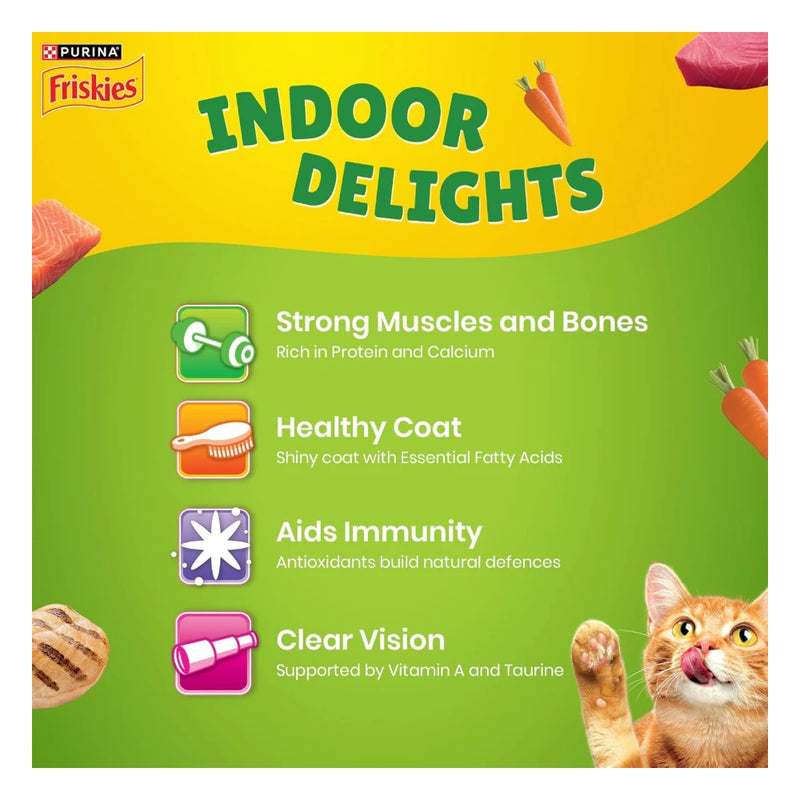 Purina Friskies Indoor Delights Adult Dry Cat Food 2.5kg - Image 7