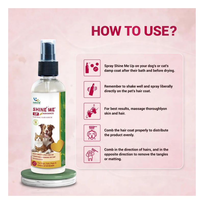 Natural Remedies Shine Me Up Advanced Hair Serum 90ml - Image 2
