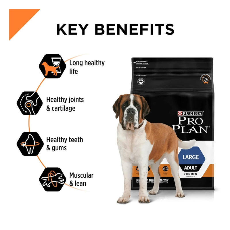 Purina Pro Plan Adult Large Breed Dry Dog Food 15kg - Image 5